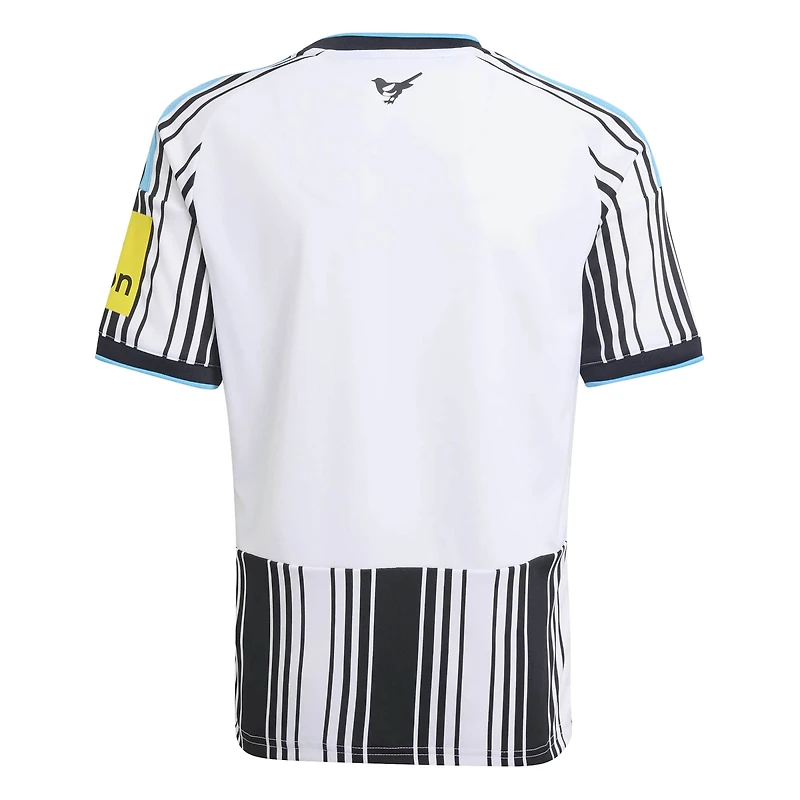 Youth adidas White Newcastle United Home 2026/27 Replica Jersey