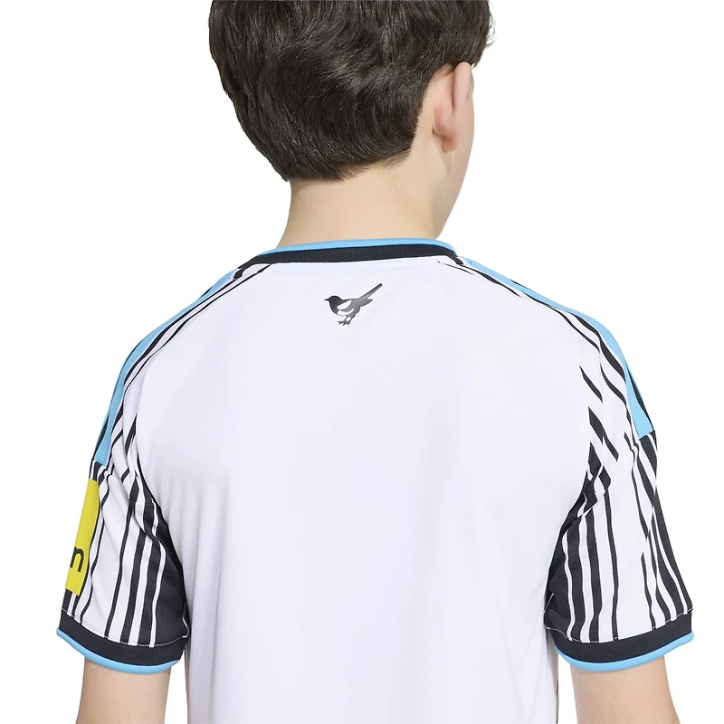 Youth adidas White Newcastle United Home 2026/27 Replica Jersey