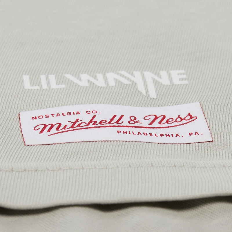 Men's Mitchell & Ness x NFL Lil Wayne Gray Carter VI T-Shirt