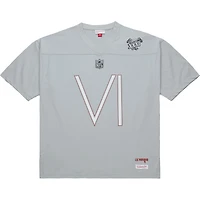 Maillot gris Mitchell & Ness x NFL Lil Wayne Super Bowl XXXI Tha Carter VI Fashion pour homme
