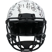 NFL Defensive & Offensive Players of the Year Autographed Riddell NFL Shield Speed Authentic Helmet with 29 Signatures & Multiple Inscriptions 