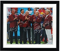 NFL Top 100 Quarterbacks Autographed 16" x 20" Red Jacket Ceremony Photograph - Limited Edition of 100