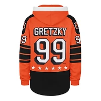 Men's '47 Wayne Gretzky Orange 1983 NHL All-Star Game Superior Lacer Hoodie