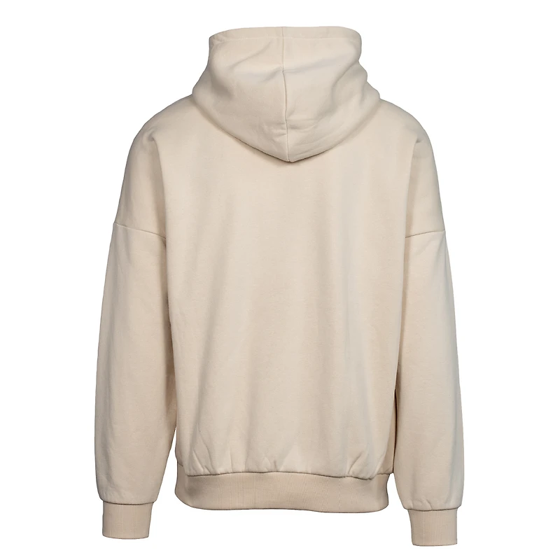 Men's Levelwear Khaki NHL Hockey Fights Cancer Contact Core Pullover Hoodie