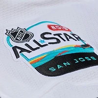 Maillot de puissance Mitchell & Ness Sidney Crosby blanc pour homme, édition spéciale Match des étoiles 2019