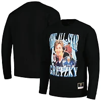 Chandail à capuchon des étoiles de la LNH Mitchell & Ness Wayne Gretzky pour hommes, noir