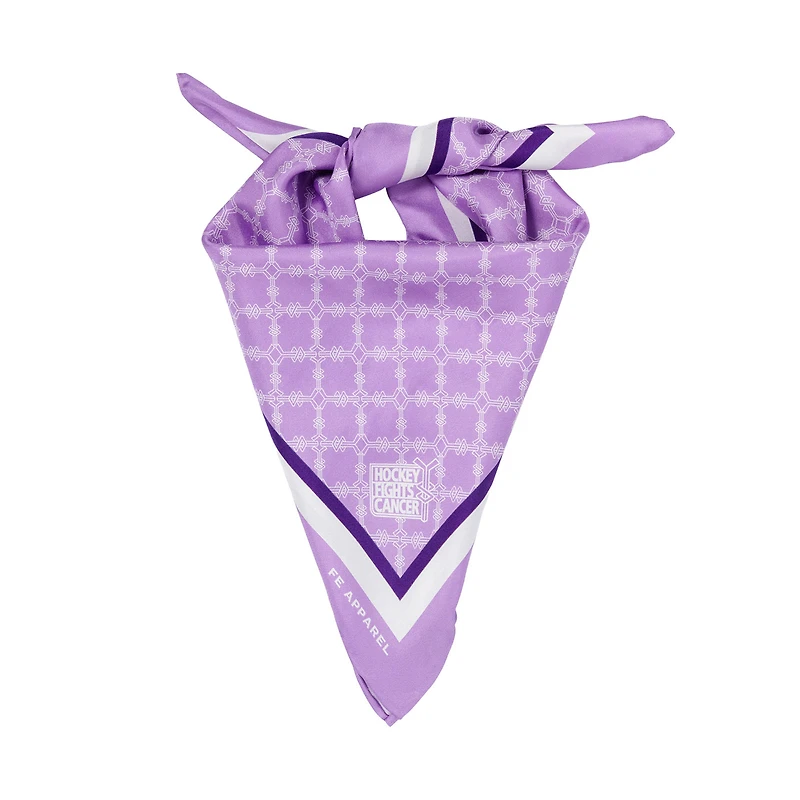 Écharpe en soie FE NHL Hockey Fights Cancer