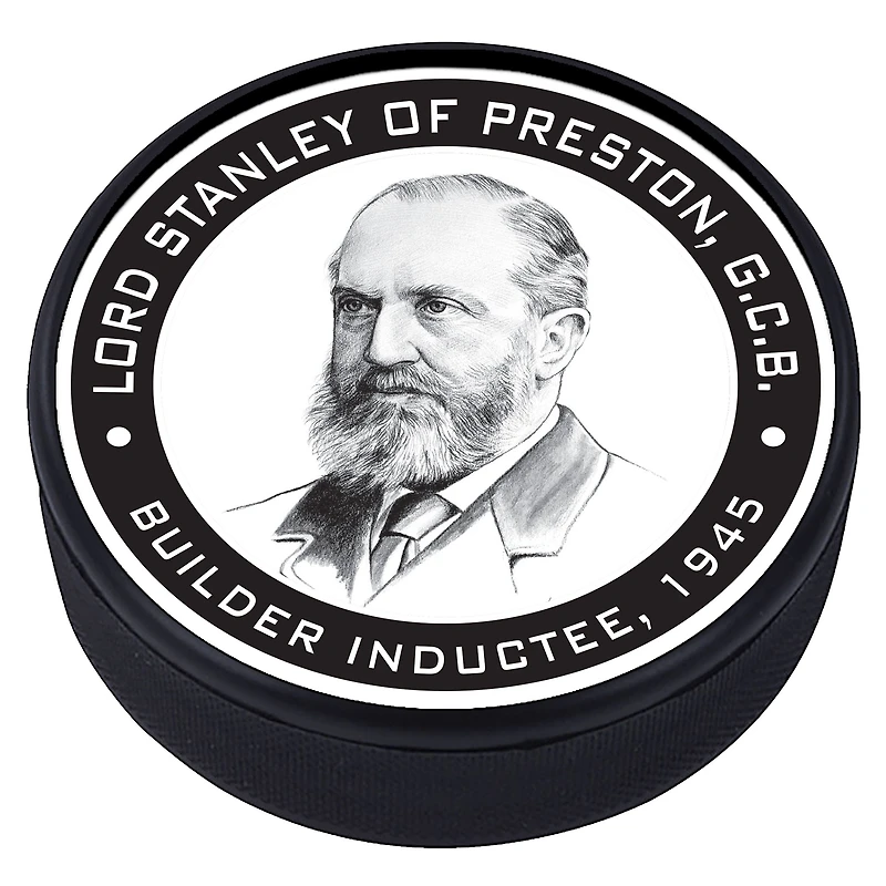Lord Stanley of Preston NHL - Legends Line Textured Hockey Puck