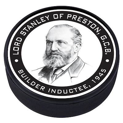 Lord Stanley of Preston NHL - Legends Line Textured Hockey Puck