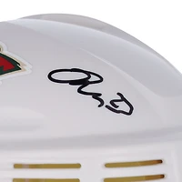 Mini casque autographié par Marco Rossi Minnesota Wild