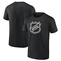 Men's  Black NHL Logo T-Shirt