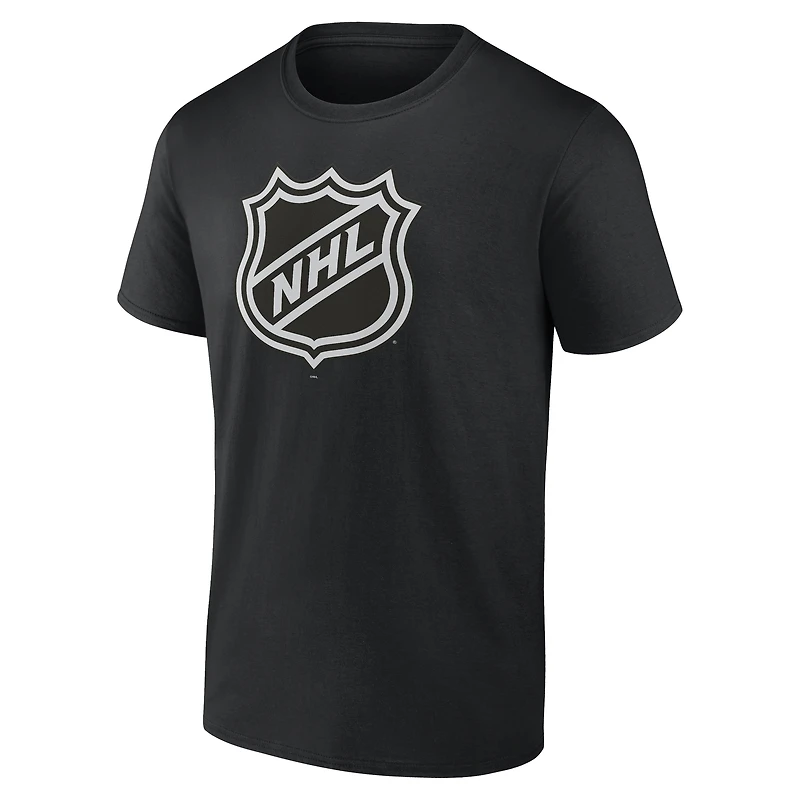 Men's Black NHL Logo T-Shirt