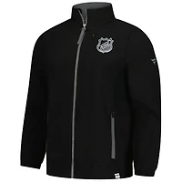 Men's Fanatics  Black NHL Authentic Pro Rink Coaches Full-Zip Jacket