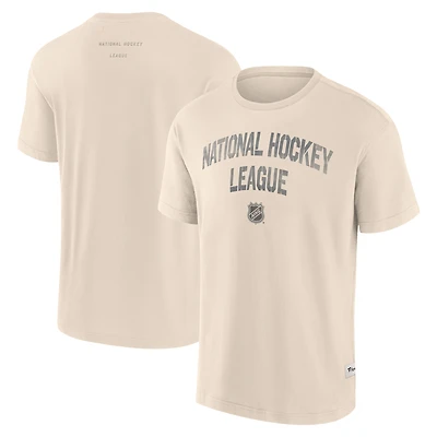 Men's Fanatics Cream NHL Elements Weathered Tonal Future Ground T-Shirt