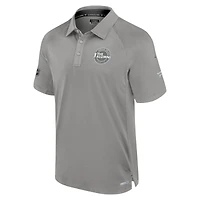 Polo Fanatics gris Authentic Pro The Alumni pour homme