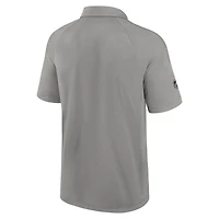 Polo Fanatics gris Authentic Pro The Alumni pour homme
