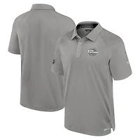 Polo Fanatics gris Authentic Pro The Alumni pour homme