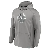 Sweat à capuche gris authentique Pro The Alumni pour homme