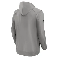 Sweat à capuche gris authentique Pro The Alumni pour homme