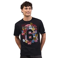 T-shirt Starter noir pour homme avec logo original NHL 6.