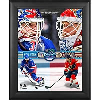 Florida Panthers vs. New York Rangers Framed 13" x 16" 2026 NHL Winter Classic Matchup Collage