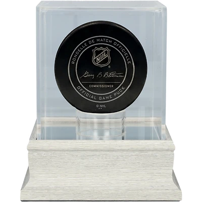 NHL Slate Gray Hockey Puck Display Case - UV Protected