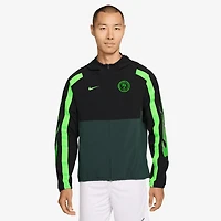 Veste à capuche zippée Nike Energy Dri-FIT noire pour homme, équipe nationale du Nigeria 2026