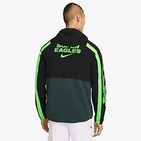 Men's Nike Black Nigeria National Team 2026 Energy Dri-FIT Full-Zip Hooded Jacket