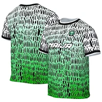 Maillot d'avant-match Nike Dri-FIT noir pour homme, équipe nationale du Nigeria x Slawn 2026