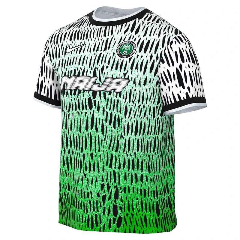 Men's Nike Black Nigeria National Team x Slawn 2026 Dri-FIT Pre-Match Top