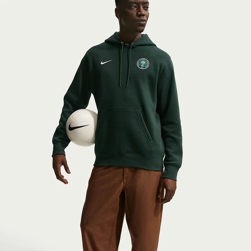 Sweat à capuche Nike vert pour homme, équipe nationale du Nigeria