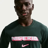 Men's Nike Green Nigeria National Team Wordmark T-Shirt