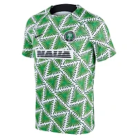 Men's Nike White Nigeria National Team 2022/23 Pre-Match Top
