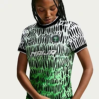 Women's Nike Black Nigeria National Team x Slawn 2026 Dri-FIT Pre-Match Top