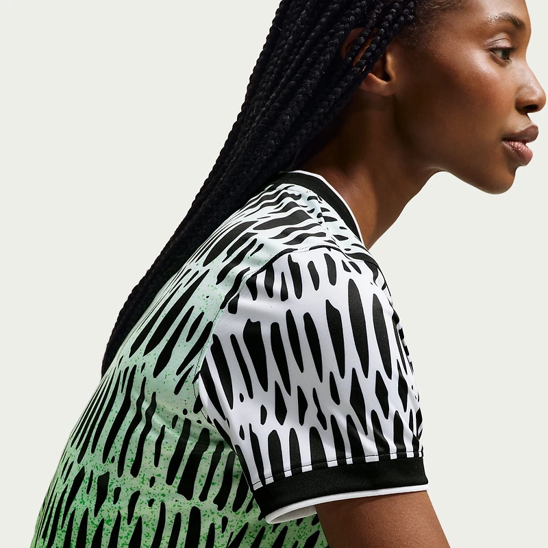 Women's Nike Black Nigeria National Team x Slawn 2026 Dri-FIT Pre-Match Top