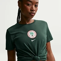 Women's Nike Green Nigeria National Team Crest T-Shirt