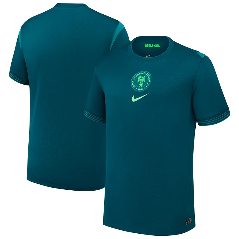 Maillot Nike Teal de l'équipe nationale féminine du Nigeria 2025/26 domicile