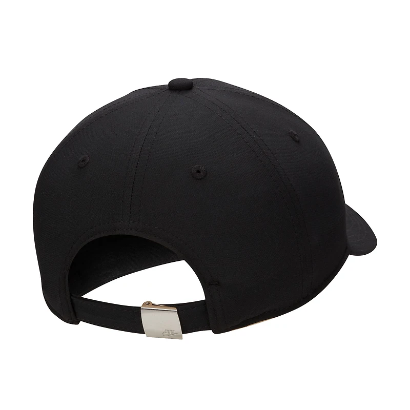 Men's Nike Black Metal Futura Lifestyle Club Performance Adjustable Hat