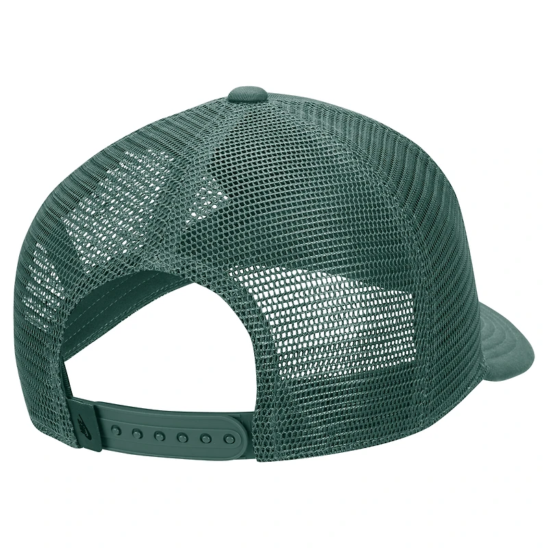 Men's Nike Green Futura Lifestyle Rise Trucker Adjustable Hat