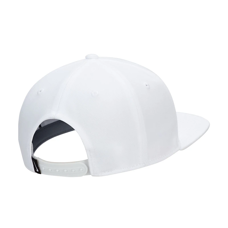 Men's Nike White Futura Pro Performance Snapback Hat