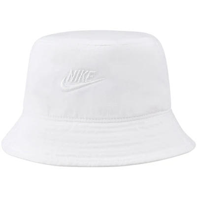 Men's Nike White Futura Washed Bucket - Hat