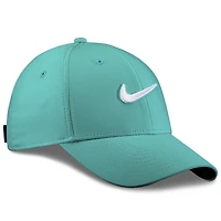 Casquette ajustable Nike Club Swoosh Aqua/Blanc
