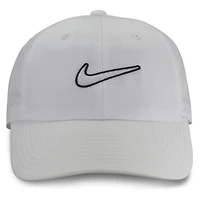 Casquette réglable Nike Club Swoosh blanche