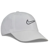 Casquette réglable Nike Club Swoosh blanche