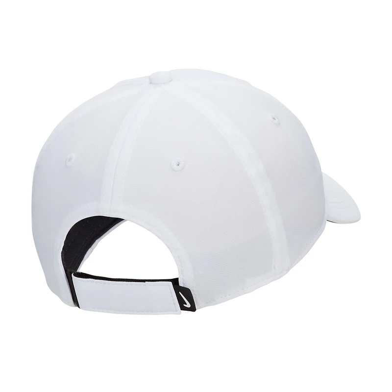 Nike White Club Swoosh Adjustable Hat