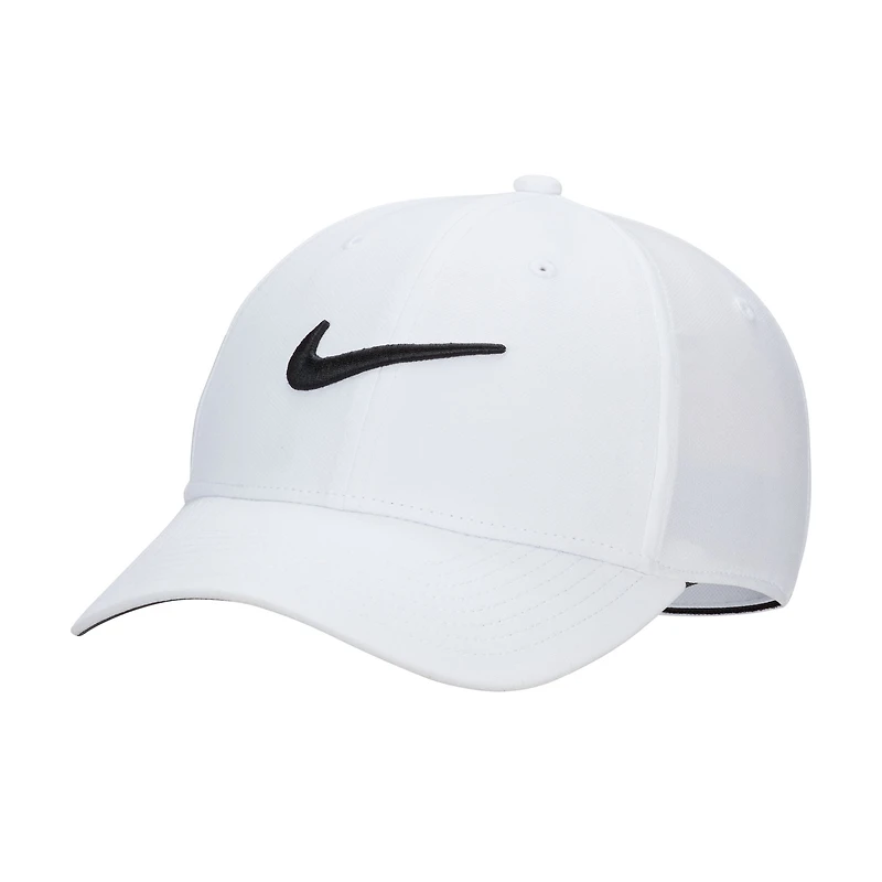 Nike White Club Swoosh Adjustable Hat