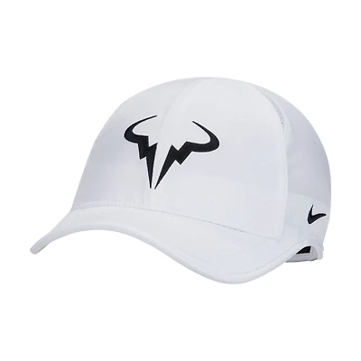 Casquette ajustable Nike Rafael Nadal Featherlight Club Performance blanche