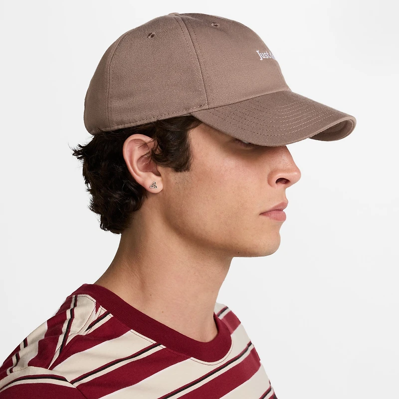 NI4 NIK BROWN 214 UNISEX JUST DO IT LIFESTYLE CLUB CAP HATMENUST