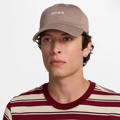 NI4 NIK BROWN 214 UNISEX JUST DO IT LIFESTYLE CLUB CAP HATMENUST