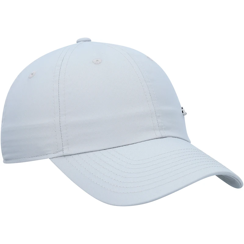 Casquette réglable unisexe Nike Grey Metal Swoosh Club Performance